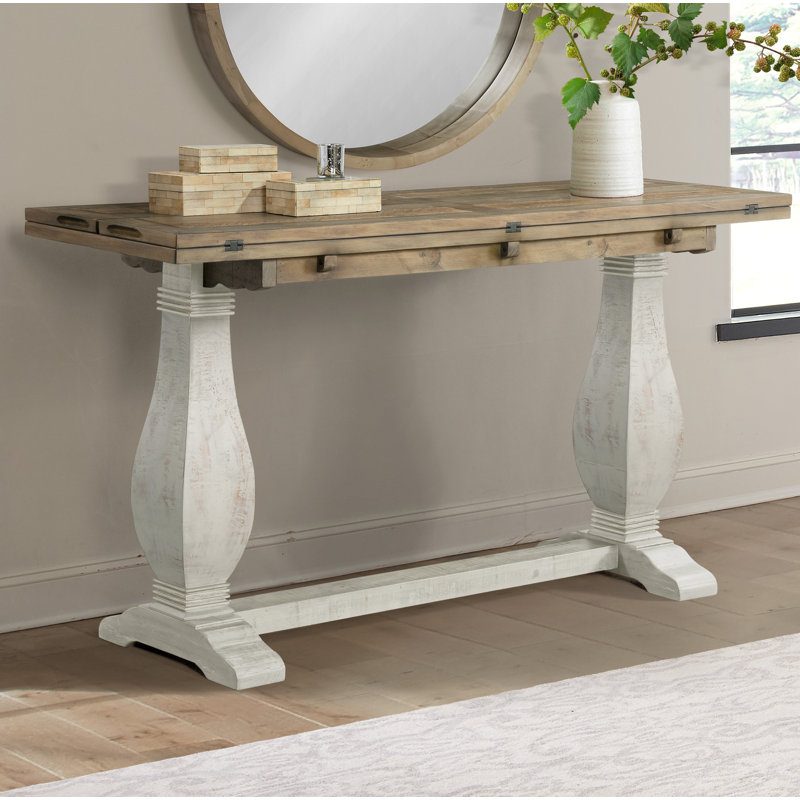 Foundstone™ Terence 60'' Solid Wood Console Table & Reviews Wayfair